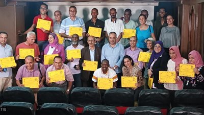 ختام ورشة حرفية الكتابة الإبداعية بمركز الثقافة السينمائية.. صور