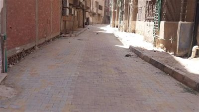 الإنتهاء من تطوير شارع خلف السجلات العسكرية بمدينة ناصر بسوهاج 