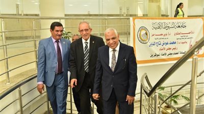 المنشاوي يستقبل أعضاء مجلس أمناء جامعة أسيوط الأهلية