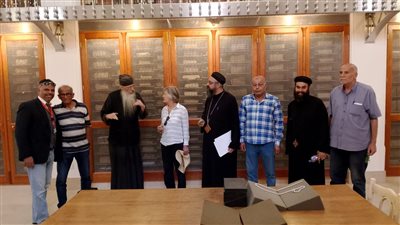 مستشار رئيس الجمهورية للأعمال الهندسية يزور دير سانت كاترين اليوم 