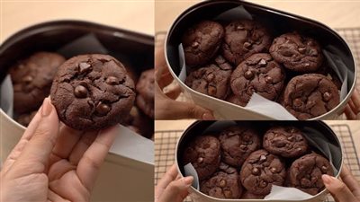 كوكيز الشوكولاتة.. طريقة تحضير حلوى لذيذة وسهلة في المنزل