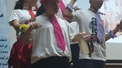 عروض فنية وثقافية لذوي الهمم بمكتبة مصر العامة ببنها