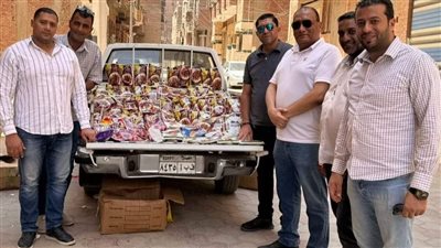 ضبط 165 عبوة سلع غذائية منتهية الصلاحية بالفيوم 
