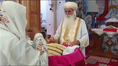 الأنبا إسحق يترأس النشاط الرعوي بدير يسي ميخائيل