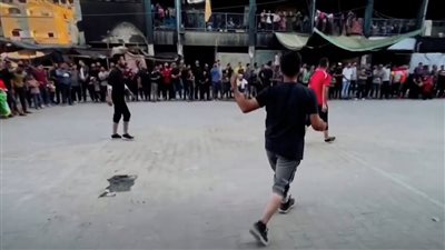 أولمبياد على الطابع الفلسطيني.. شباب جباليا في غزة ينظمون مباريات كرة قدم