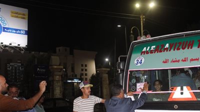المنيا تنفذ حملات على محطات البنزين ومواقف السيارات 