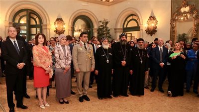 السفير بسام راضي يقيم احتفالية ثورة 23 يوليو بروما.. صور