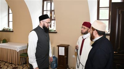 وزير الأوقاف يزور رئيس الإدارة الدينية لمسلمي جمهورية تتارستان ومفتي الجمهورية