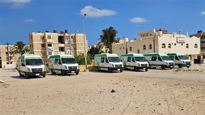 الكشف وتوفير العلاج مجانا لـ 605 حالة في القافلة الطبية بشمال سيناء 