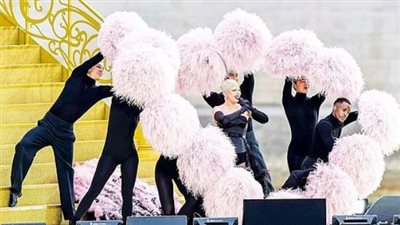 أولمبياد باريس 2024 .. ليدي جاجا تغني بالفرنسية في حفل الافتتاح