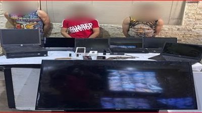 القبض على عصابة سرقة أجهزة اللابتوب في السلام