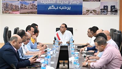 مدبولي يستعرض موقف مشروع رأس الحكمة وتسليمات أبراج العلمين