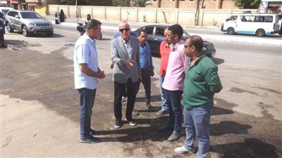 محافظ الأقصر يتابع أعمال زراعة 600 شجرة بشارع المطحن 