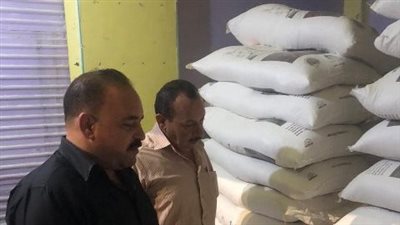 ضبط 4 طن دقيق مدعم قبل تهريبه وبيعه بالسوق السوداء في الشرقية