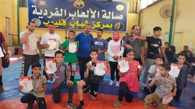 فوز لاعبي المشروع القومي بالقليوبية في بطولة المحلية للمصارعة
