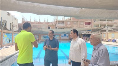 الشباب والرياضة بالقليوبية تواصل حملات التفتيش المفاجئ على حمامات السباحة