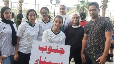 اللقاء الختامي لكرة القدم النسائية بجنوب سيناء 