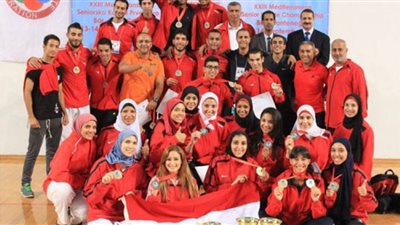 منتخب الكاراتيه في بريمن بألمانيا اليوم