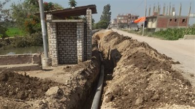  استجابة للوفد.. مياه الشرقية: دعم قرية كفر الأشقم بخط مياه جديد