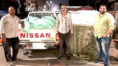 ضبط 3150 كيلو دقيق قبل بيعه في السوق السوداء بالفيوم 