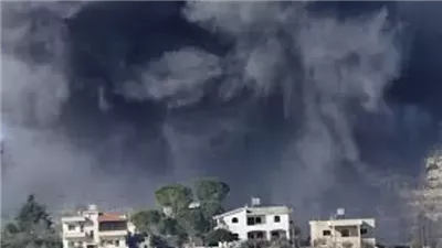 غارة إسرائيلية على منزل في بلدة شيحين اللبنانية