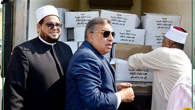 محافظ الدقهلية يشهد استلام دفعة جديدة من لحوم الأضاحي