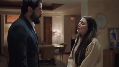 مشهد مواجهه بسمة داود لزوجها في الوصفة السحرية