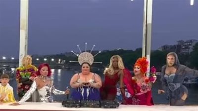 أولمبياد 2024 .. بطلة مشهد العشاء الأخير للمسيح في مهب الريح 