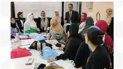 وزارة العمل تبدء الدورات الحرفية والحياتية للفتيات بالإسكندرية 