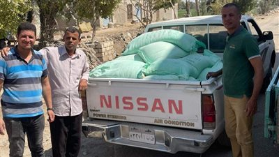 ضبط 2.5 طن دقيق مدعم بداخل طاحونة غلال بالفيوم 
