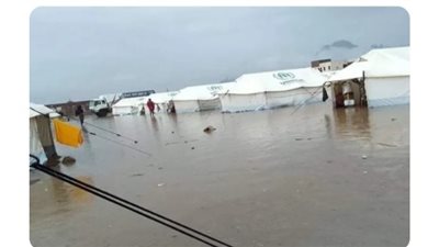 أمطار غزيرة تضرب مدينة كسلا السودانية 