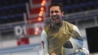 محمد حمزة يتأهل إلى دور ال ١٦ لمنافسة سلاح الشيش 