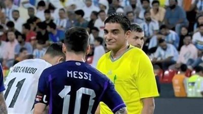 إبراهيم نور الدين مازحًا : ميسي لاعب عادي ولم أطلب قميصه وقت مقابلته