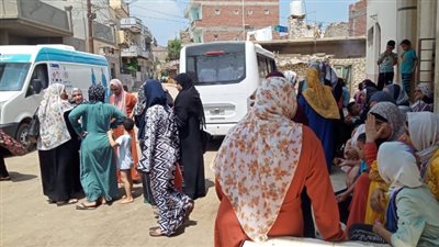 6000 سيدة منتفعة من خدمات قافلة تنظيم الأسرة والصحة الإنجابية بفاقوس