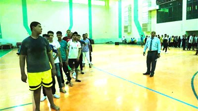  لجنة الأعلي للجامعات تتابع إختبارات القدرات بجنوب الوادي 