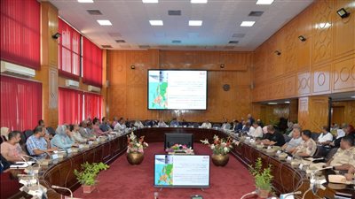 محاضرة عن الأمن السيبراني لكافة الأجهزة التنفيذية بمحافظة الإسماعيلية 