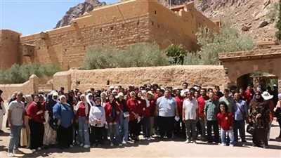 دير سانت كاترين يشهد أولى جولات شباب المحافظات الحدودية بملتقى 