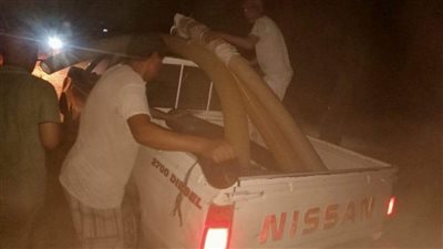 حملات ليلية لمنع التعديات على مياه الري بالفيوم 