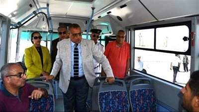  5 حافلات كهربائية صديقة للبيئة تخدم شرم الشيخ