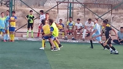 كرة القدم بمركز شباب العامرية ضمن مبادرة صيف بلدنا 