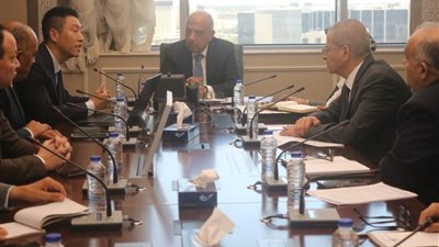 وزير الكهرباء يبحث مع مسئولي