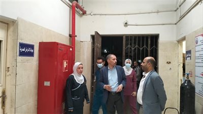 وكيل صحة سوهاج يتابع إجراءات إخلاء وتجهيز مبنى الإدارة الصحية بالمراغة 