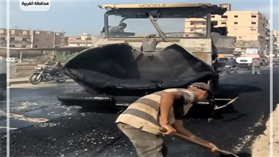 محافظ الغربية يتابع أعمال تمهيد كوبري المعاهدة أمام موقف السنطة