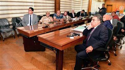  الدقهلية تناقش تصور لتطوير كورنيش مدينة جمصه