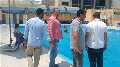 متابعة ميدانية لـحمام سباحة مركز شباب ناصر بالقليوبية