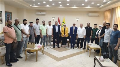 محافظ شمال سيناء يستقبل وفد من مؤسستي سيناء والوسيم الخيرية