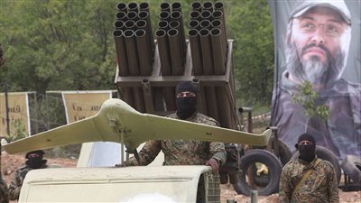 بعد بيروت.. حزب الله ينشر صورة مسيرة ويعلق: حنت إليكم بعيدات المدى غضبًا