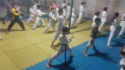 التايكوندو والكاراتيه بعزبة الفضالي ضمن مبادرة الشباب والرياضة 