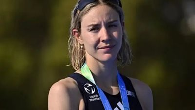 أولمبياد باريس 2024 .. الفرنسية كاساندرا بيوجراند تتوج بذهبية الترايثلون بمنافسات السيدات