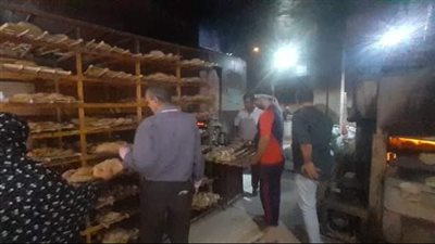 ضبط 2 طن دقيق مدعم قبل تهريبه بالسوق السوداء في بني سويف 